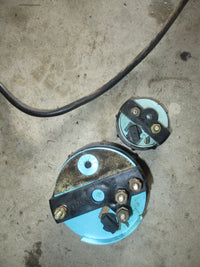 Load image into Gallery viewer, Outboard Faria black tachometer and volt gauge
