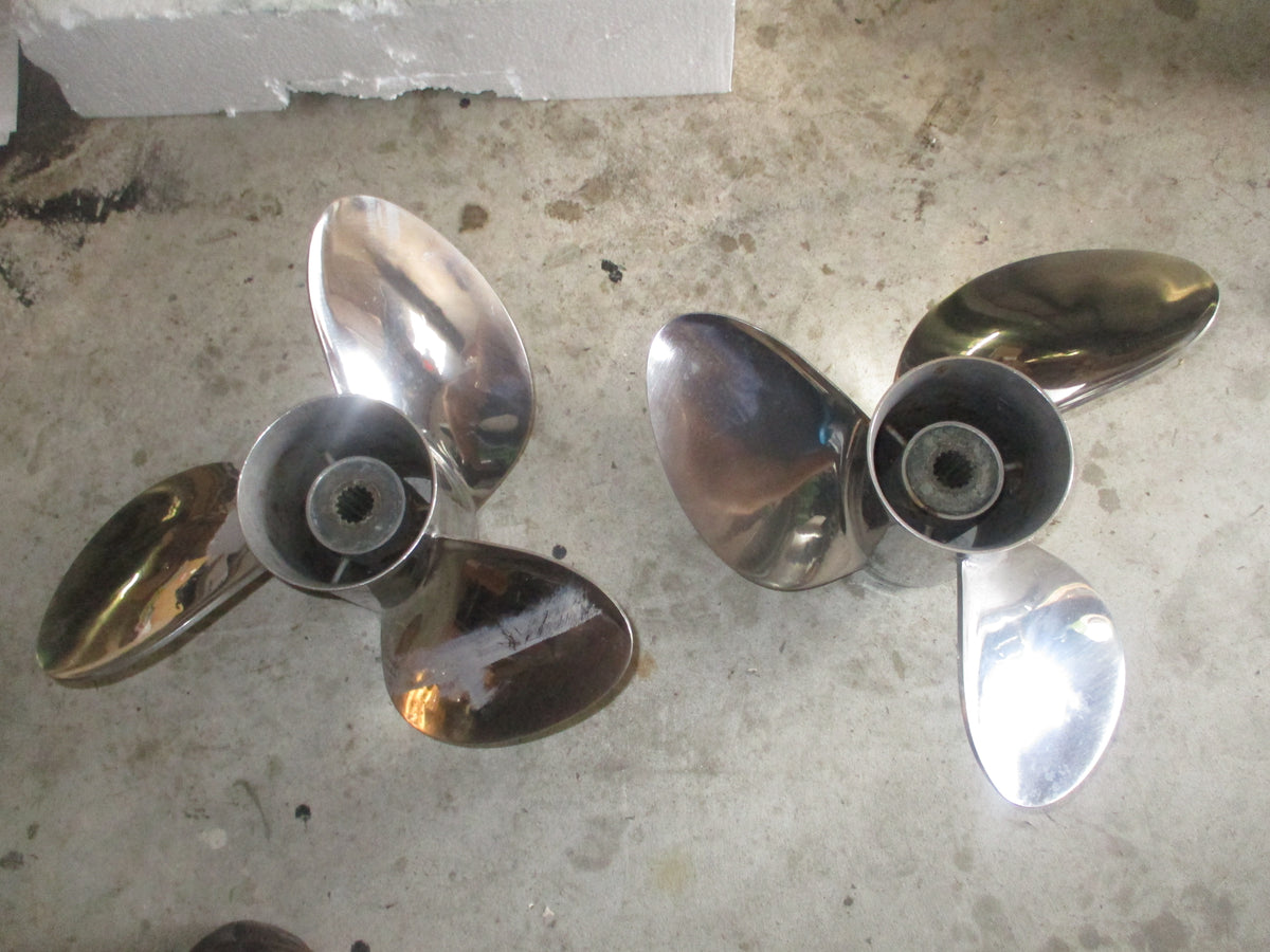 Suzuki 200-250hp outboard stainless propeller set 16 x 21.5