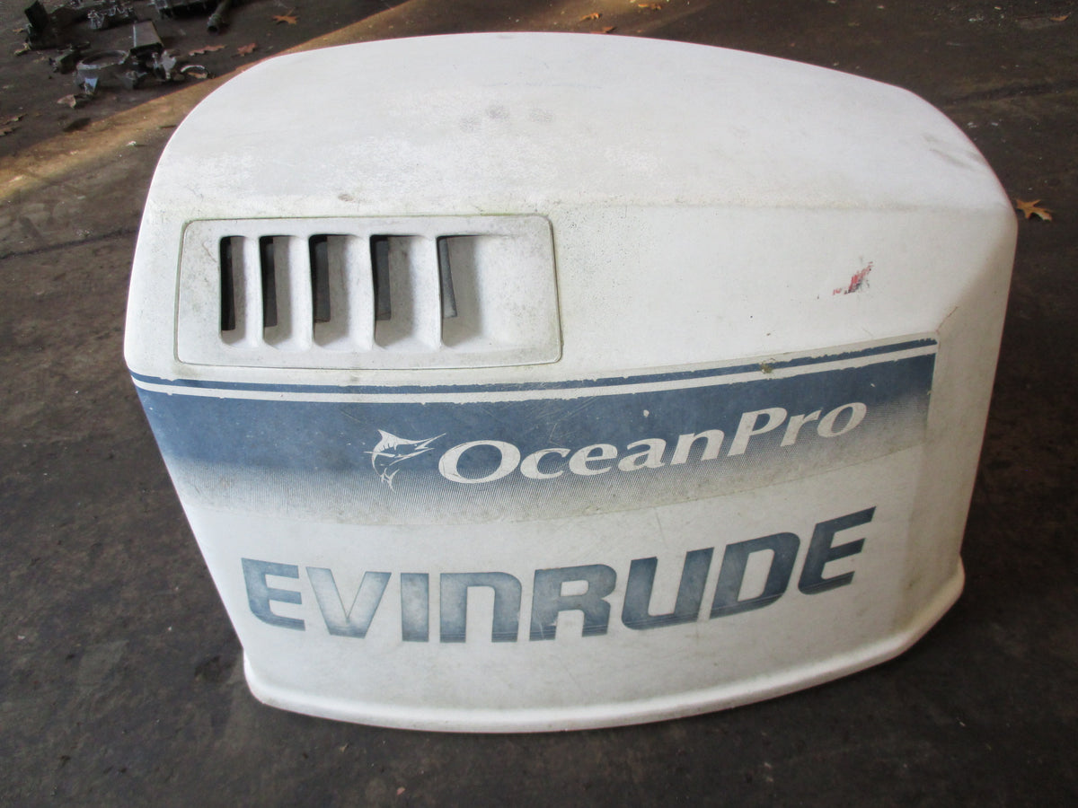 Evinrude Ocean Pro 150hp 2 stroke outboard top cowling