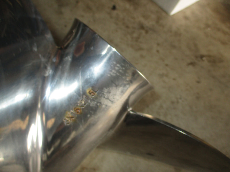 Suzuki 200-250hp outboard stainless propeller set 16 x 21.5