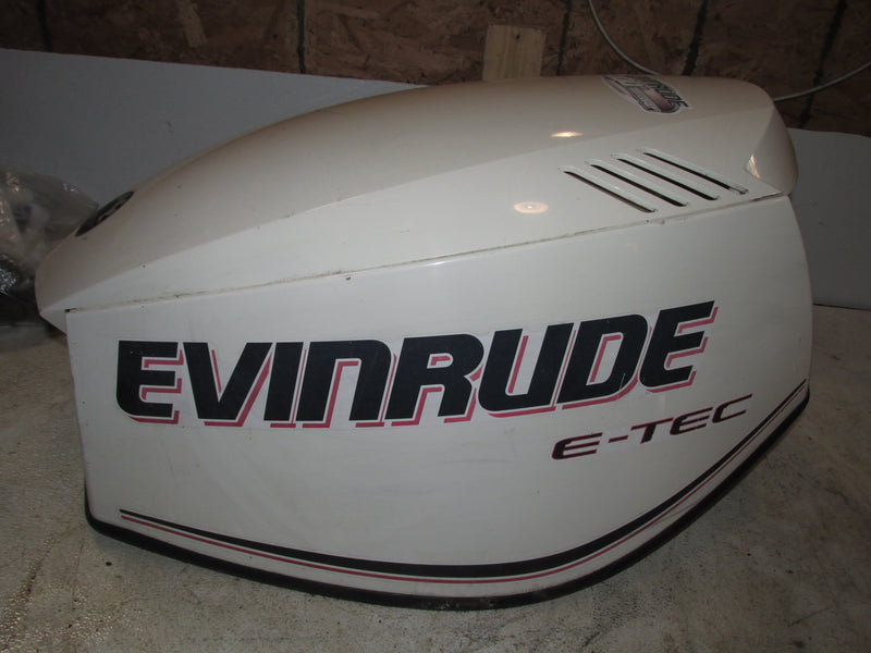Evinrude Etec 115hp 2 Stroke Outboard Top Cowling