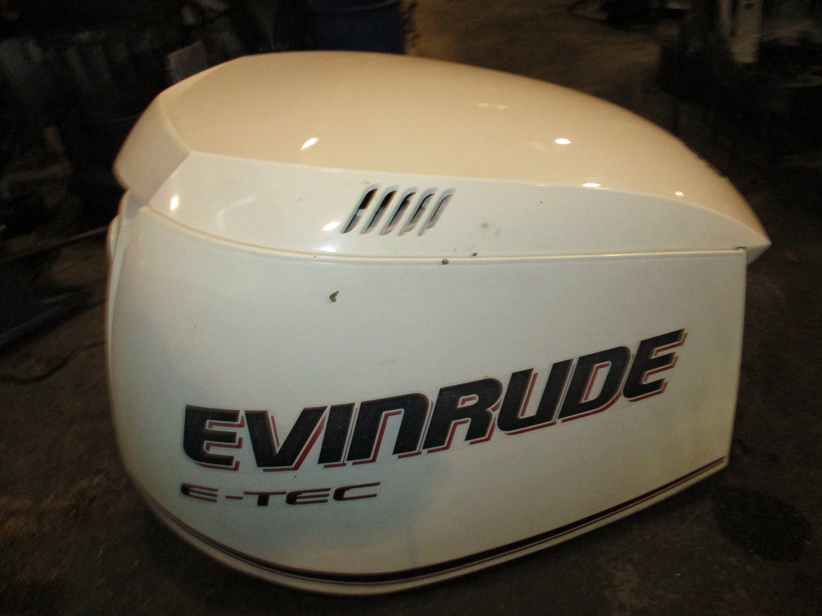 Evinrude ETEC 300hp 2 stroke outboard top cowling