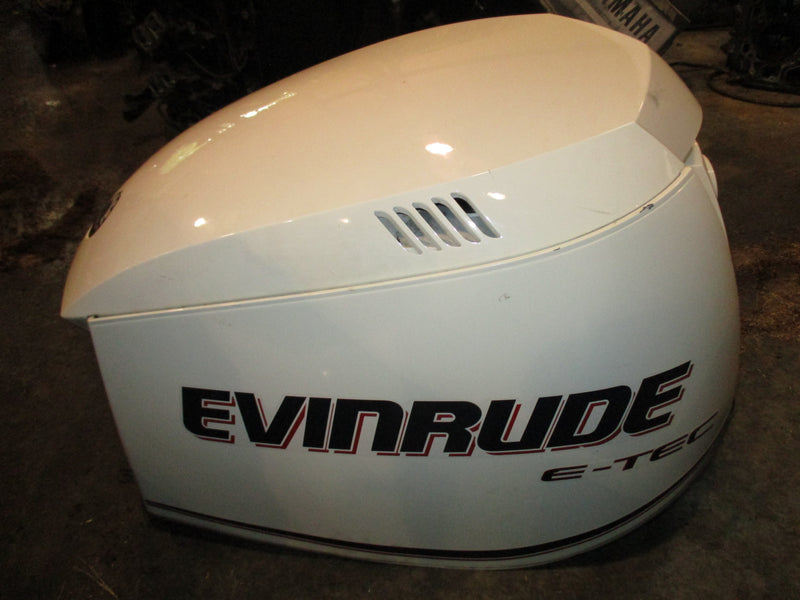 Evinrude ETEC 300hp 2 stroke outboard top cowling