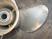 Load image into Gallery viewer, Evinrude Ocean Pro 150hp 2 stroke outboard stainless steel prop 14 1/2 x 19
