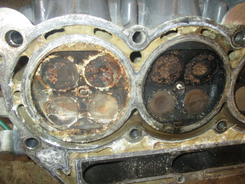 Suzuki DF200 200hp 4 stroke outboard starboard cylinder head