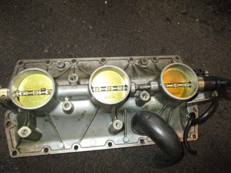 Evinrude ETEC 300hp 2 stroke outboard throttle body w/ position sensor