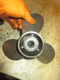 Load image into Gallery viewer, Nissan 40hp 2 stroke outboard Stainless Steel Michigan Propeller 10 1/4 X 14
