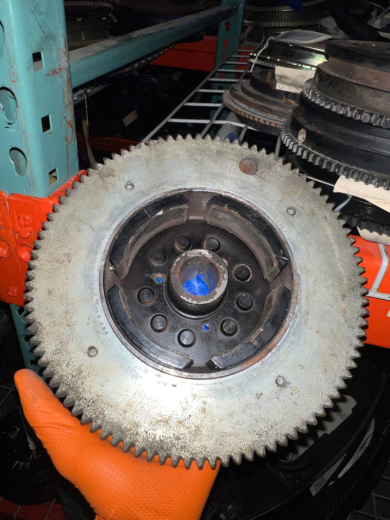 2002 Earlier 70 hp NS70A2 nissan flywheel