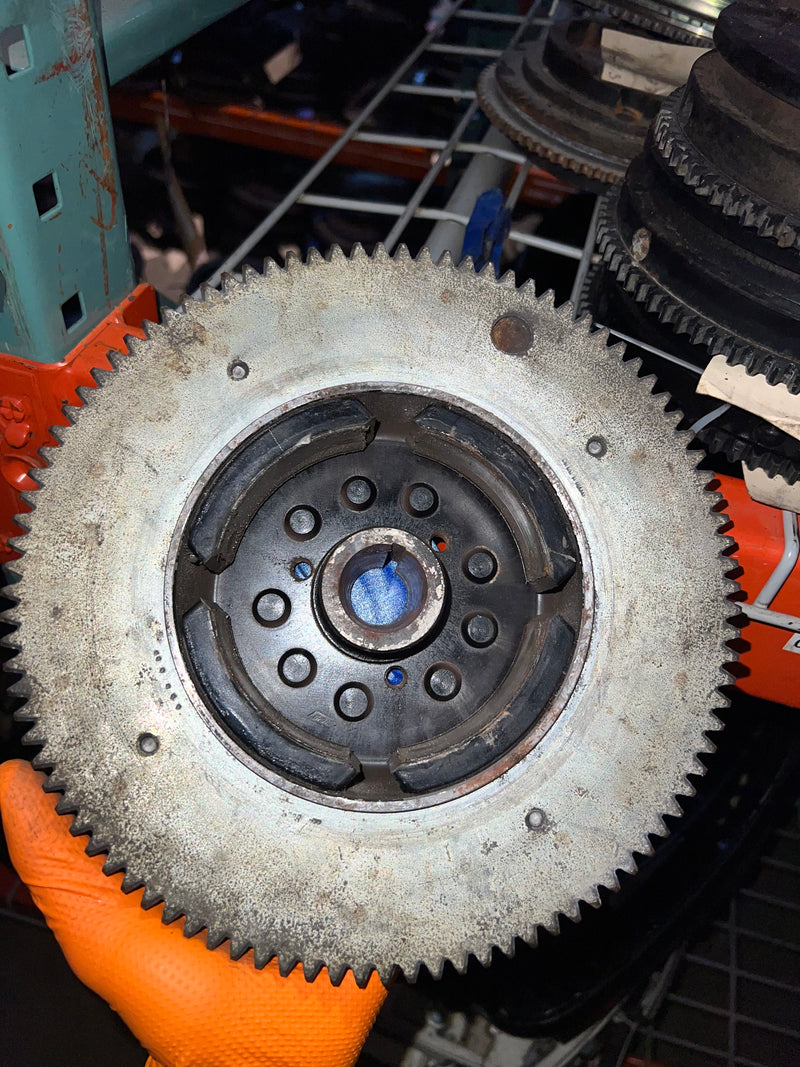 2002 Earlier 70 hp NS70A2 nissan flywheel