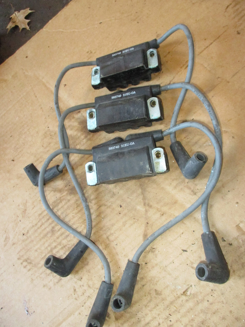 Evinrude Ocean Pro 150hp 2 stroke outboard dual ignition coil set (583740)