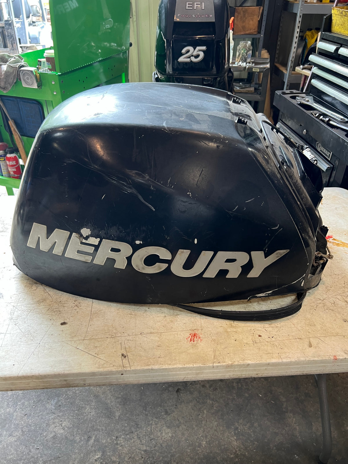 Mercury Verado 275hp outboard top cowling NO AIR DAM