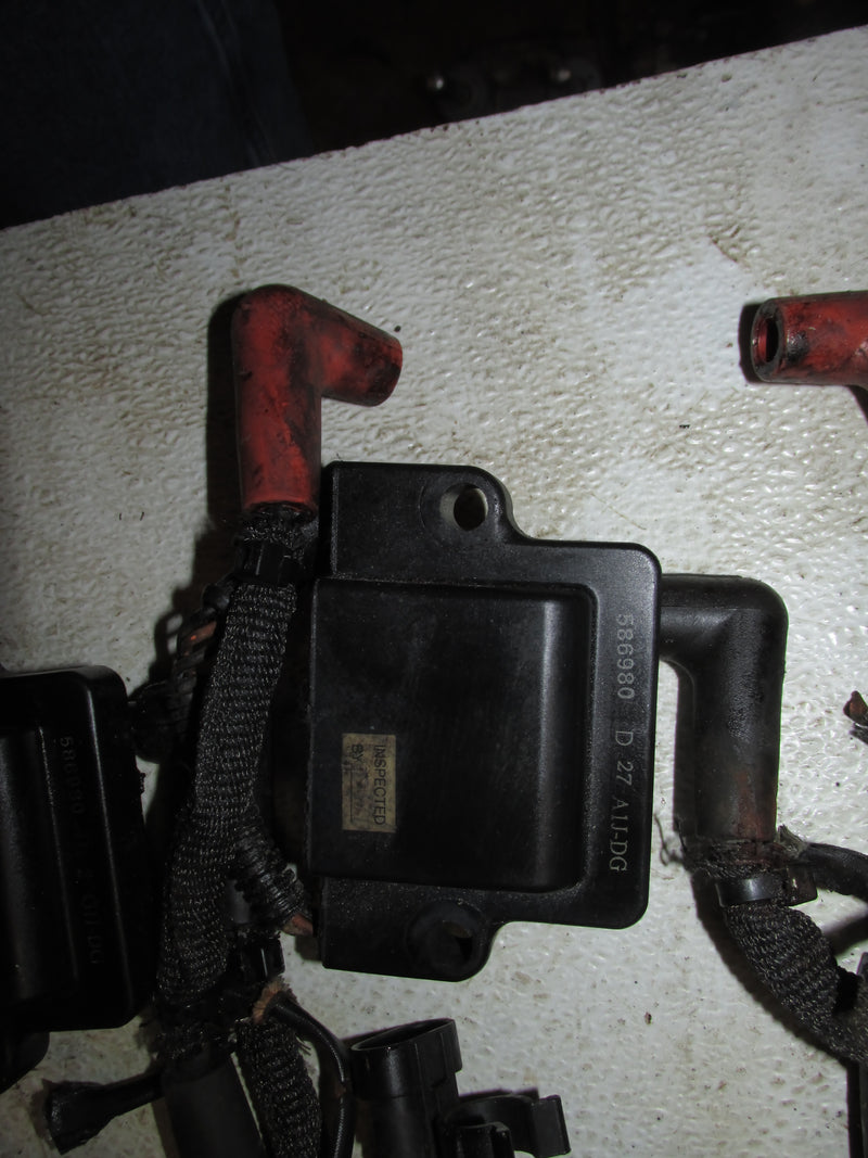Evinrude Etec 115hp 2 Stroke Outboard Ignition Coil Set (586980)