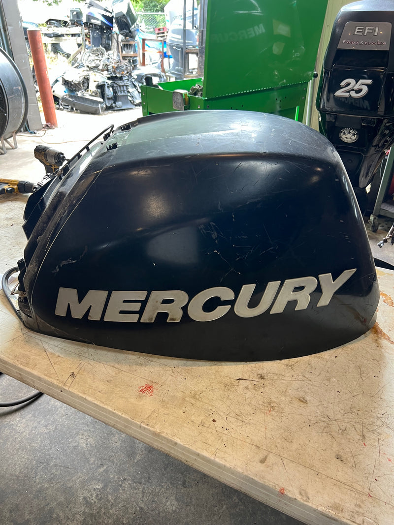 Mercury Verado 275hp outboard top cowling NO AIR DAM