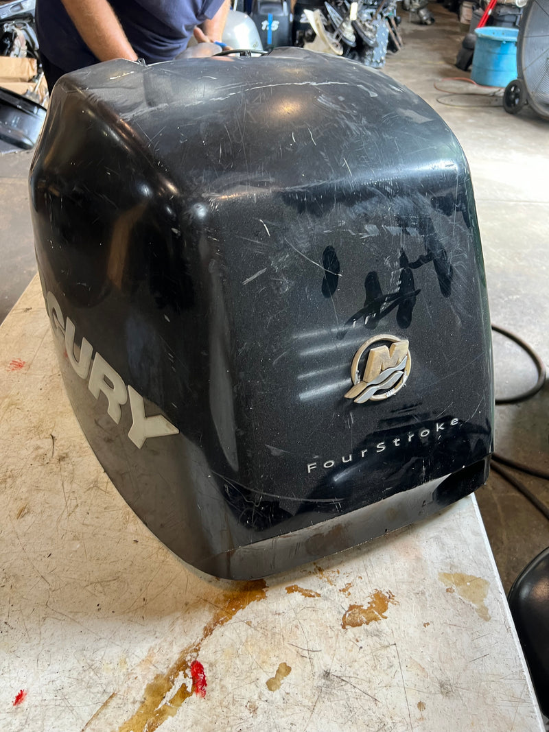 Mercury Verado 275hp outboard top cowling NO AIR DAM