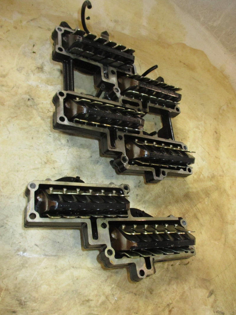 Evinrude Ficht 225hp 2 stroke outboard intake manifold with reeds (346157)