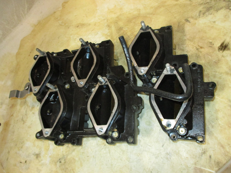 Evinrude Ficht 225hp 2 stroke outboard intake manifold with reeds (346157)