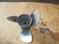 Load image into Gallery viewer, Evinrude 50hp 2 stroke outboard SS propellor (11 1/4x19)
