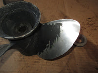 Load image into Gallery viewer, Evinrude 50hp 2 stroke outboard SS propellor (11 1/4x19)
