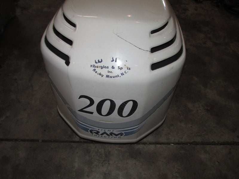 Evinrude Ficht 200hp 2 Stroke Outboard Top Cowling