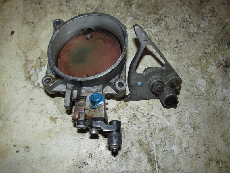Mercury 225hp 3.0L Optimax 2 Stroke Outboard Throttle Body and Bracket