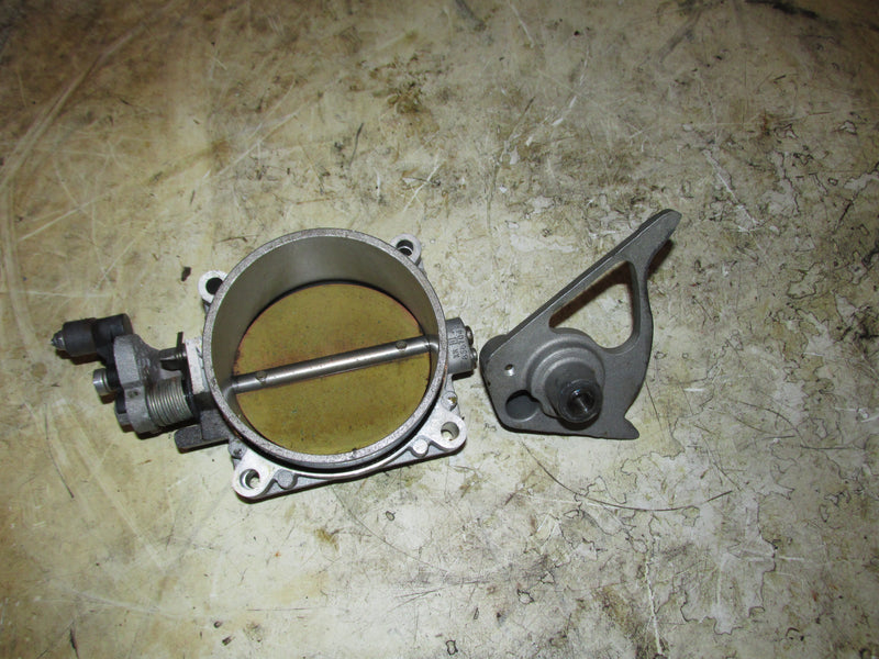 Mercury 225hp 3.0L Optimax 2 Stroke Outboard Throttle Body and Bracket
