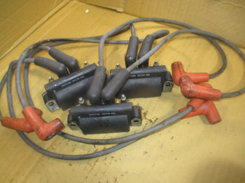 Johnson Ficht 175hp outboard dual ignition coil set (583740)