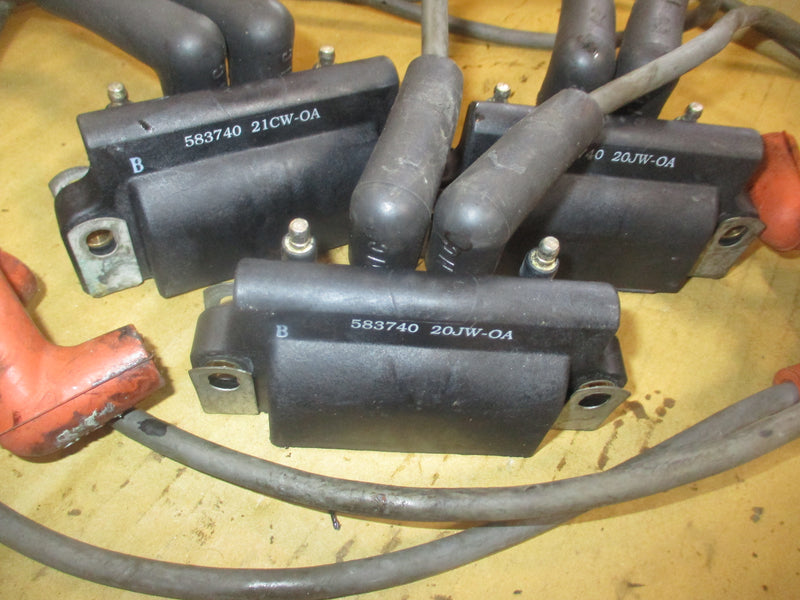 Johnson Ficht 175hp outboard dual ignition coil set (583740)