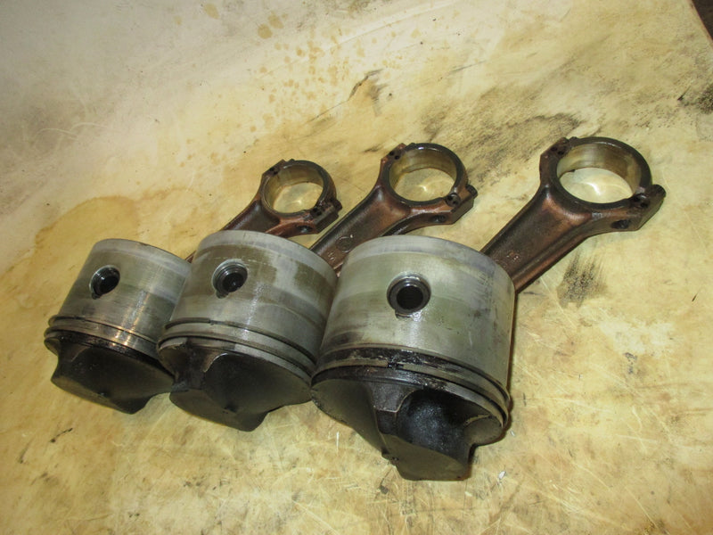 Johnson 150hp 2 stroke outboard piston and rod set of 5 (328355)