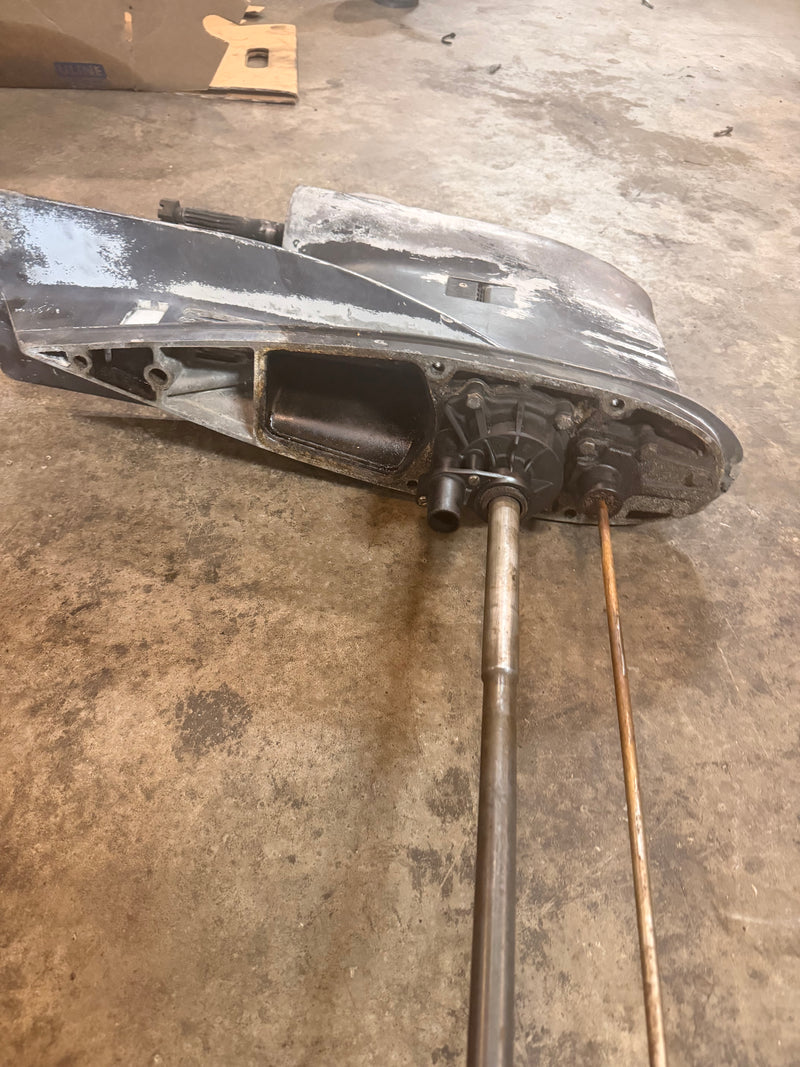 Johnson 90hp 60 Degree 2 Stroke Outboard 20" Shaft Lower Unit (Parts Only)