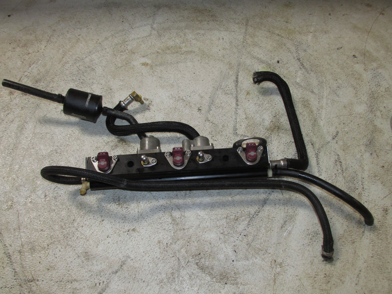 Mercury Optimax 115hp 2 Stroke Outboard Fuel Rail and Injector Set (895751)