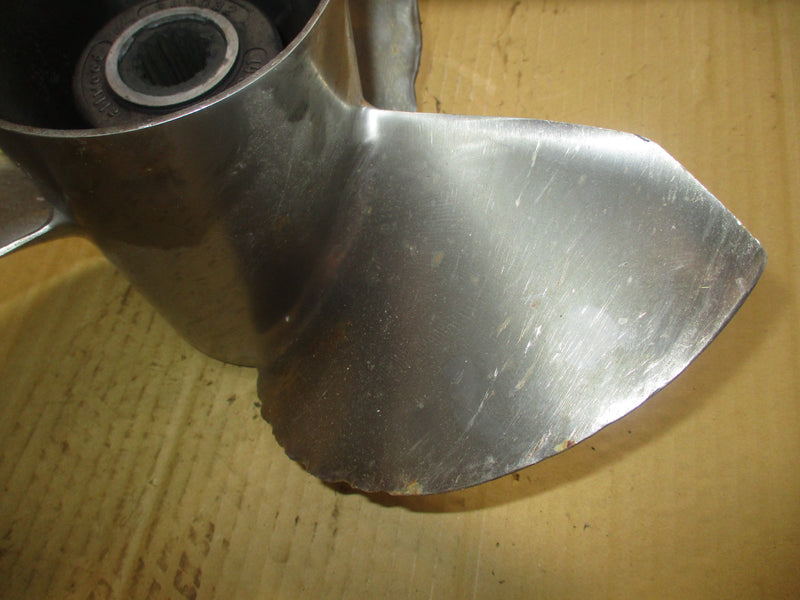 Johnson Ficht 150hp outboard stainless steel prop 14 3/4 x 17 (345032)
