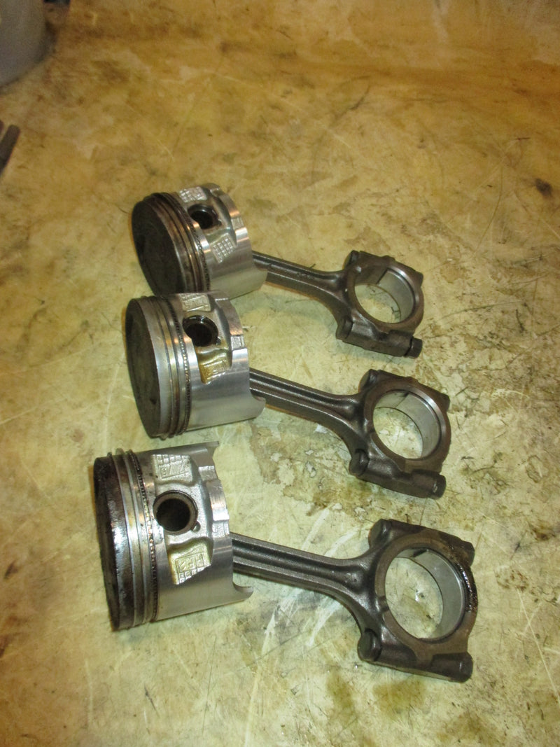 Honda BF50A 50hp 4 stroke outboard piston and rod set of 3