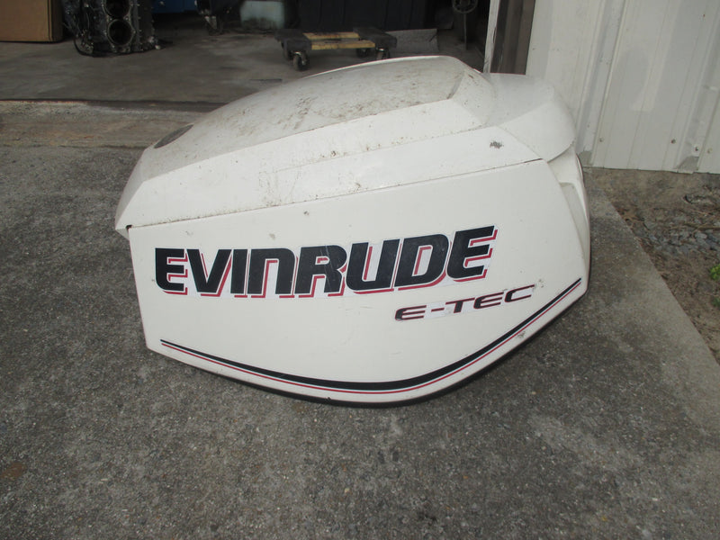 Evinrude ETEC 115hp 2 stroke outboard top cowling