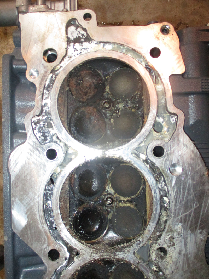 Yamaha 350hp 4 stroke outboard starboard cylinder head
