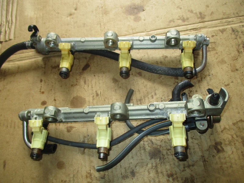 Yamaha 225hp 4 stroke outboard Fuel Rail and injector set 69J-13160-00