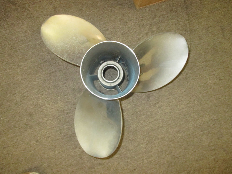 Mercury Mirage outboard Quicksilver Stainless propeller (48-18278) (17P)