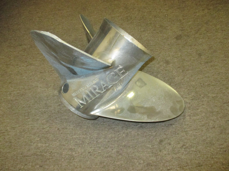 Mercury Mirage outboard Quicksilver Stainless propeller (48-18278) (17P)