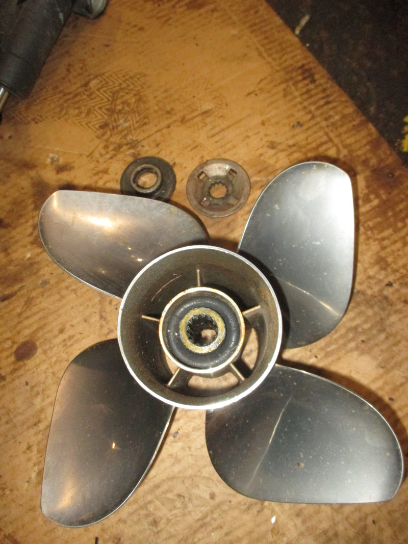 Suzuki DF60 - 70hp outboard 4 blade SS propeller powertech (RXB4R12PS2140)