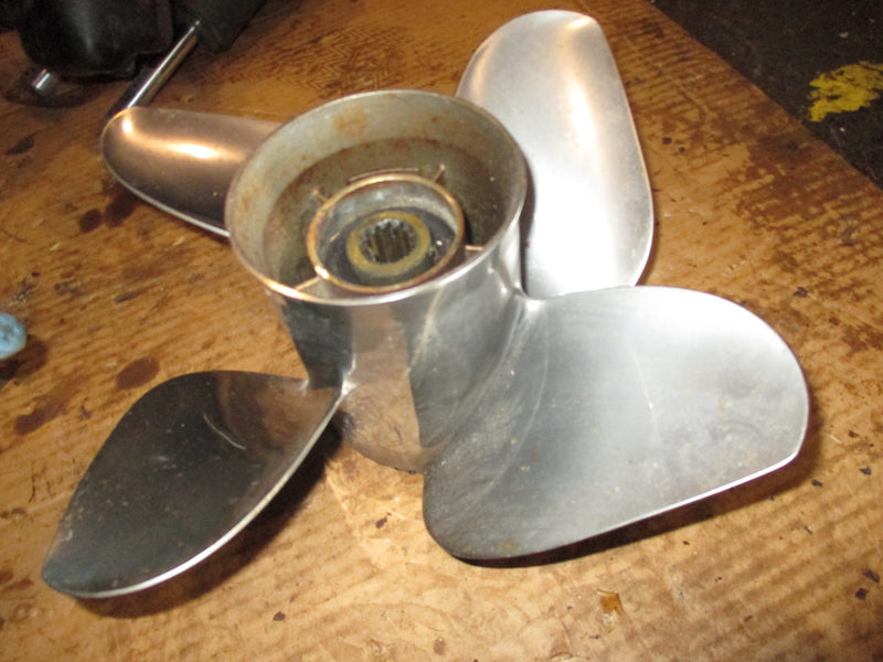 Suzuki DF60 - 70hp outboard 4 blade SS propeller powertech (RXB4R12PS2140)