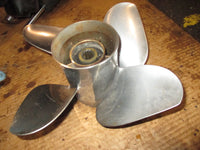 Load image into Gallery viewer, Suzuki DF60 - 70hp outboard 4 blade SS propeller powertech (RXB4R12PS2140)
