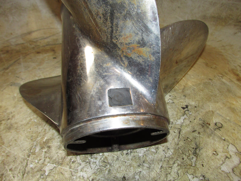Mercury Outboard Quicksilver Laser II Counter Stainless Propeller