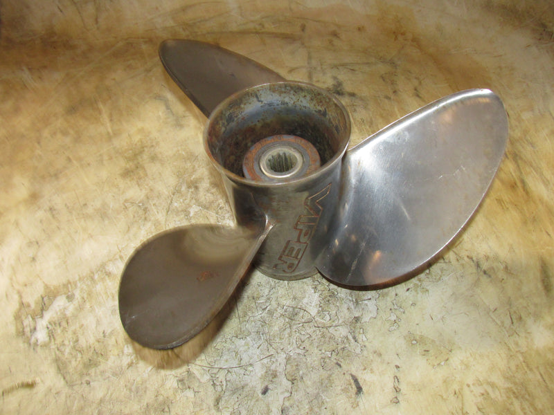 Johnson/Evinrude Outboard Viper Stainless Steel Propeller (177042-13 7/8x15)