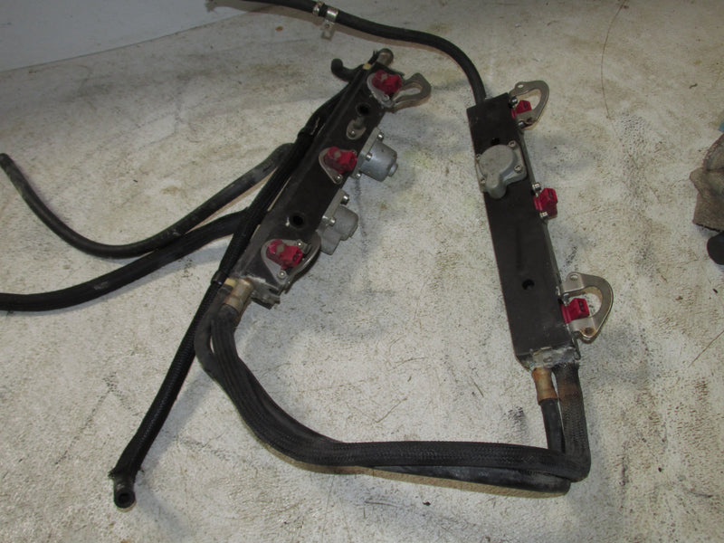 Mercury Optimax 200hp 2 Stroke Outboard Fuel Rail and Injector Set (858259-2)