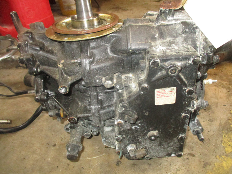 Evinrude 50hp 2 stroke outboard crankcase powerhead