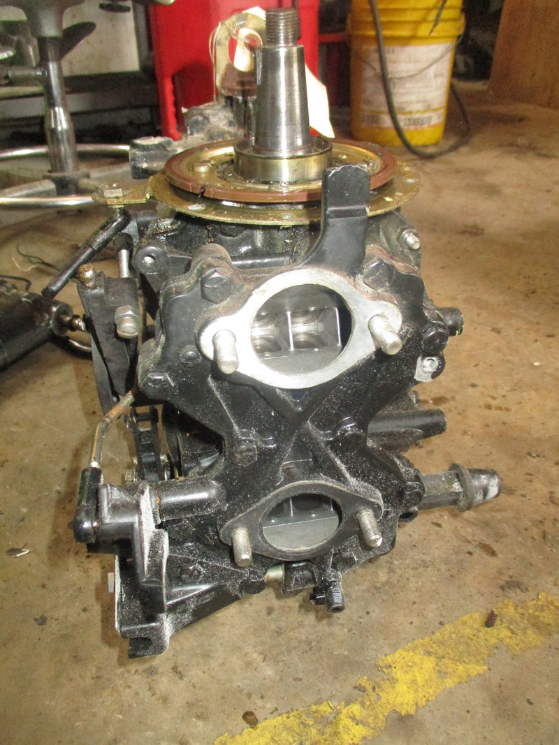 Evinrude 50hp 2 stroke outboard crankcase powerhead