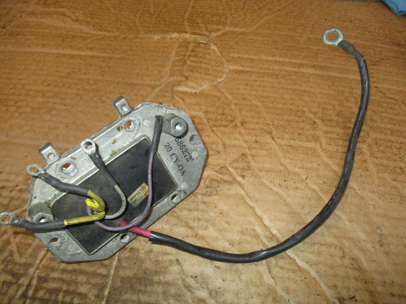 Evinrude 225hp 2 stroke outboard rectifier regulator (586272)