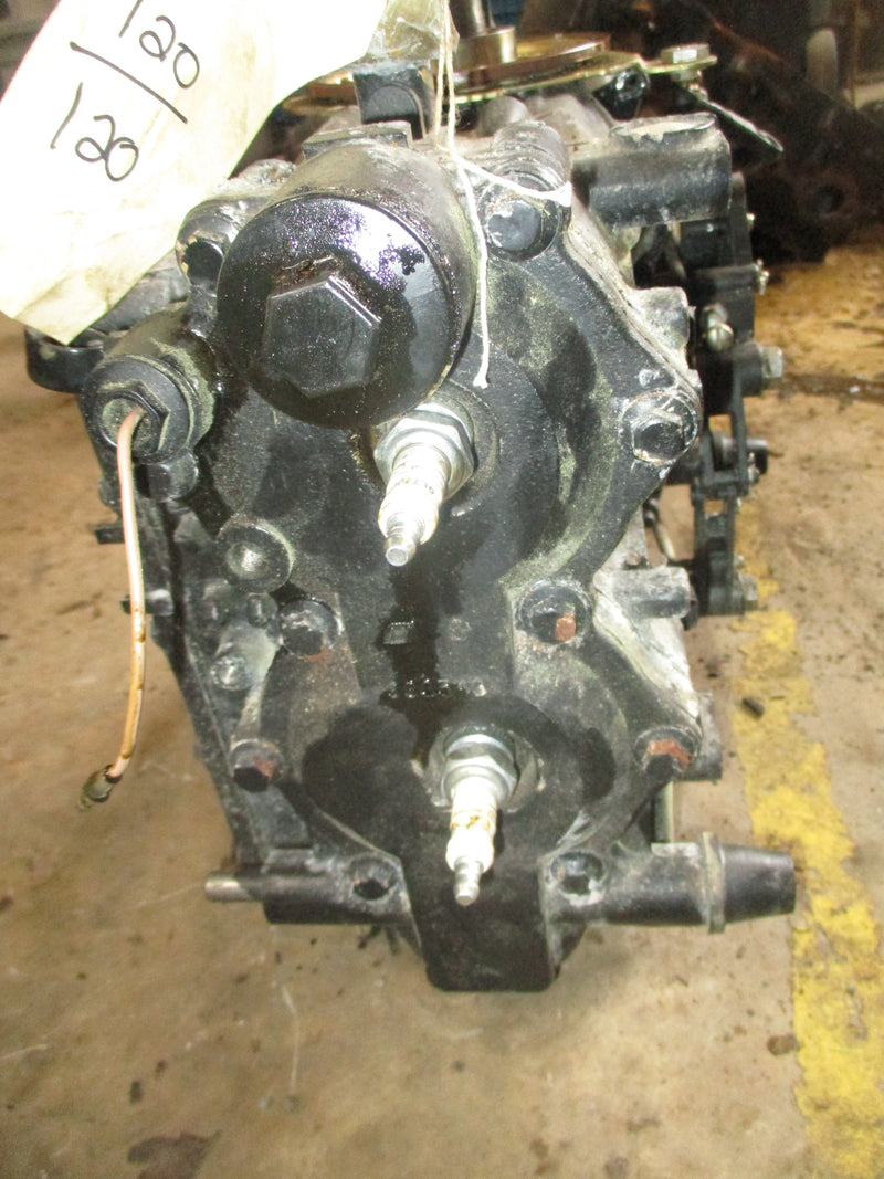 Evinrude 50hp 2 stroke outboard crankcase powerhead