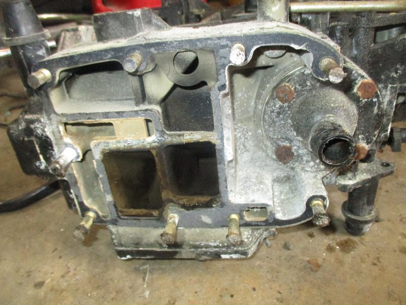 Evinrude 50hp 2 stroke outboard crankcase powerhead