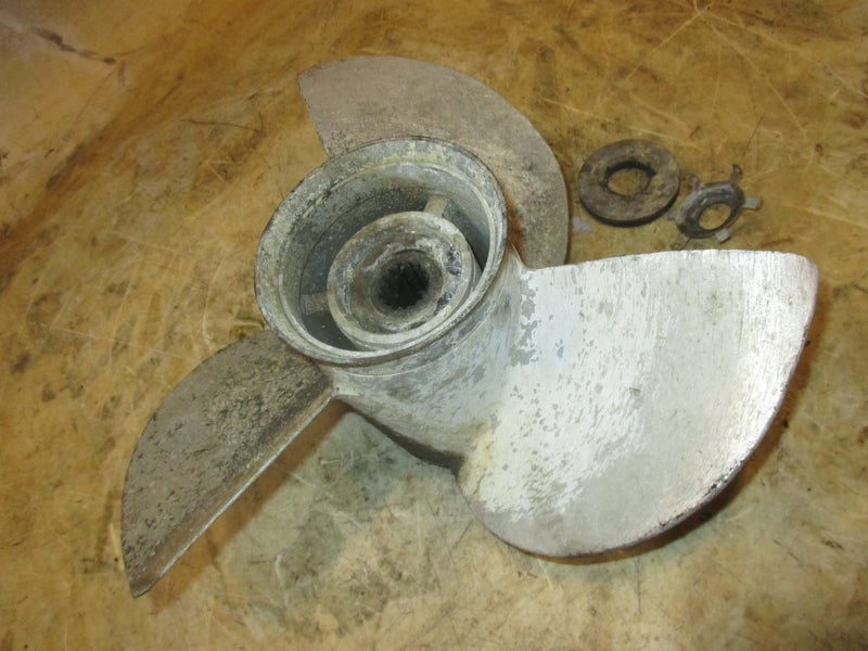 mercury 115hp 2 stroke outboard aluminum propellor