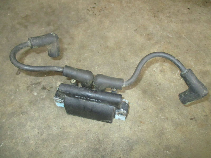 Evinrude 50hp 2 stroke outboard dual ignition coil (583740)